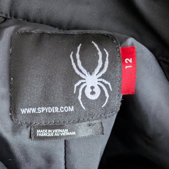 Spyder Spylon XTL 10,000 women’s black insulated ski/snowboard pants Size 12 EUC - Picture 6 of 13